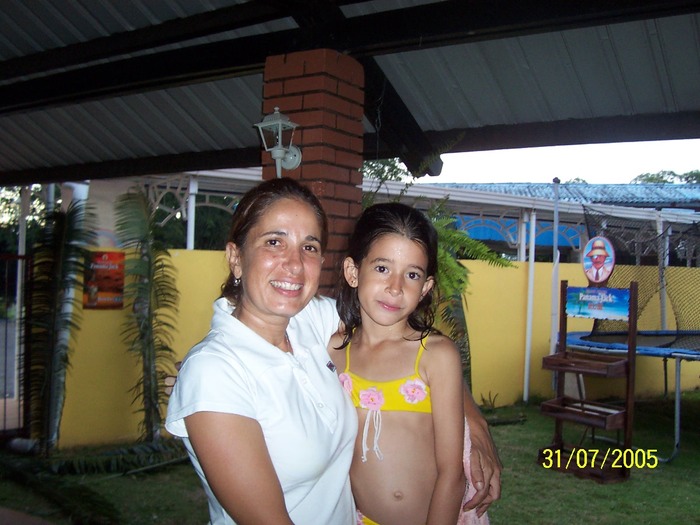 Gaby con Hija